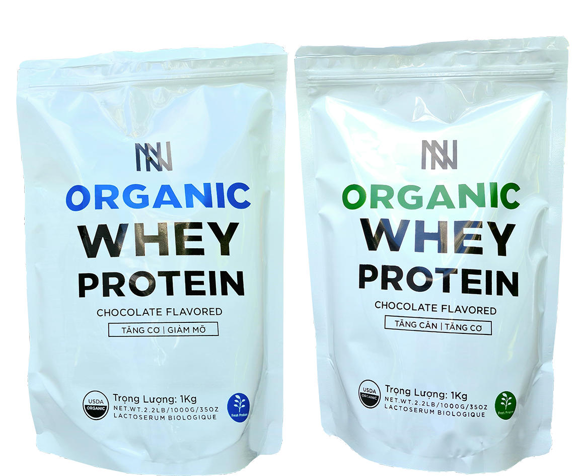 2 loại Organic Whey Protein