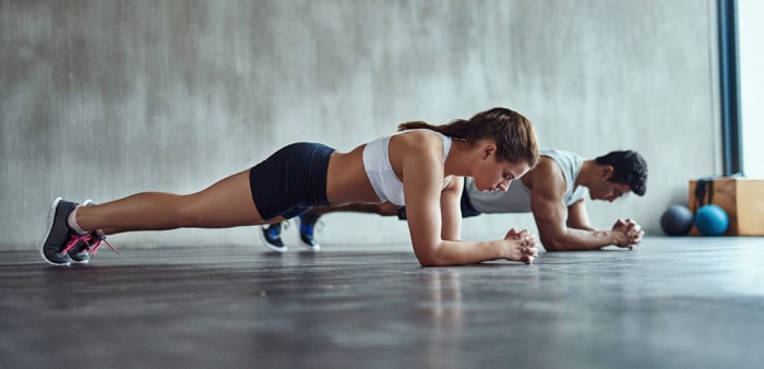 Tập plank - bài tập thể dục giúp cơ thể khỏe mạnh