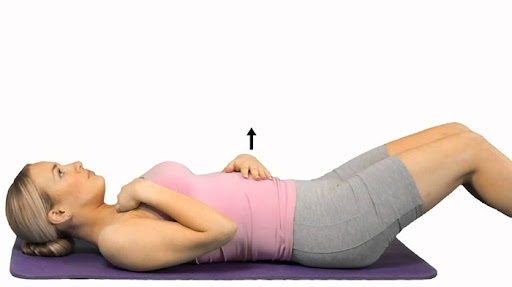 Tập nằm thở bụng đúng cách giúp eo thon bụng nhỏ