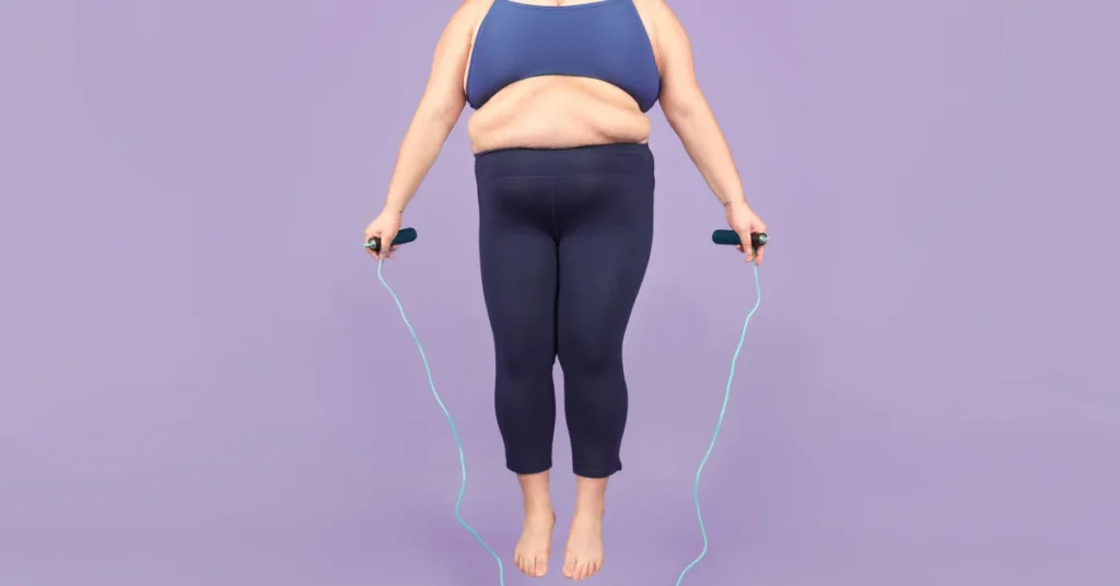 Nhảy dây giúp giảm mỡ bụng hiệu quả