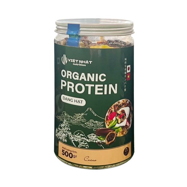 Hạt Ngũ Cốc Organic Protein Việt Nhật Vị Cacao